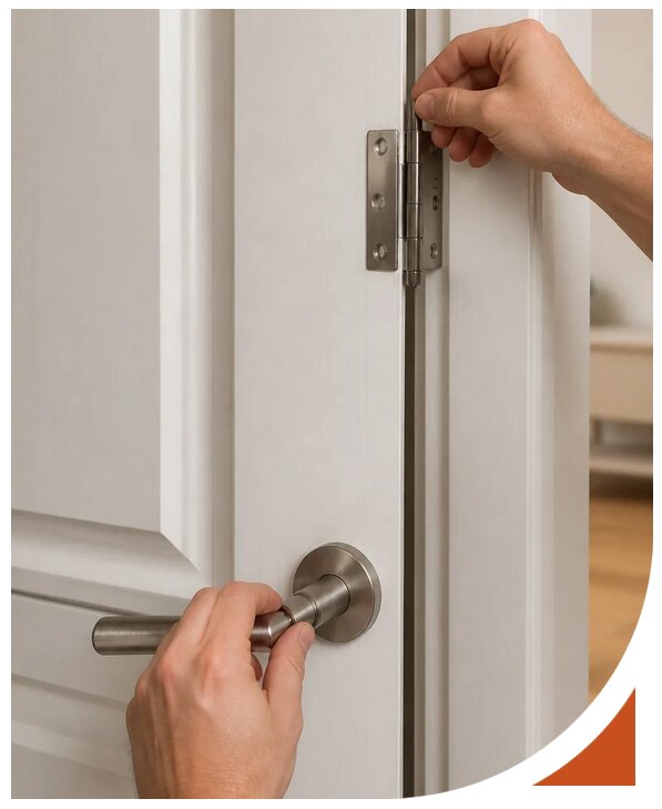 Ремонт замка входной двери после попытки вскрытия в Балашове
